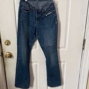 Old Navy Women's Boot Cut Jeans in Deep Blue